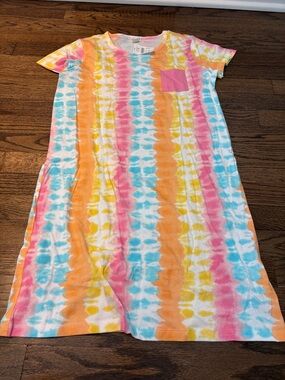 Crewcuts tie dye tshirt dress